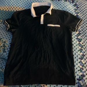 Navy collared shirt ⛵️